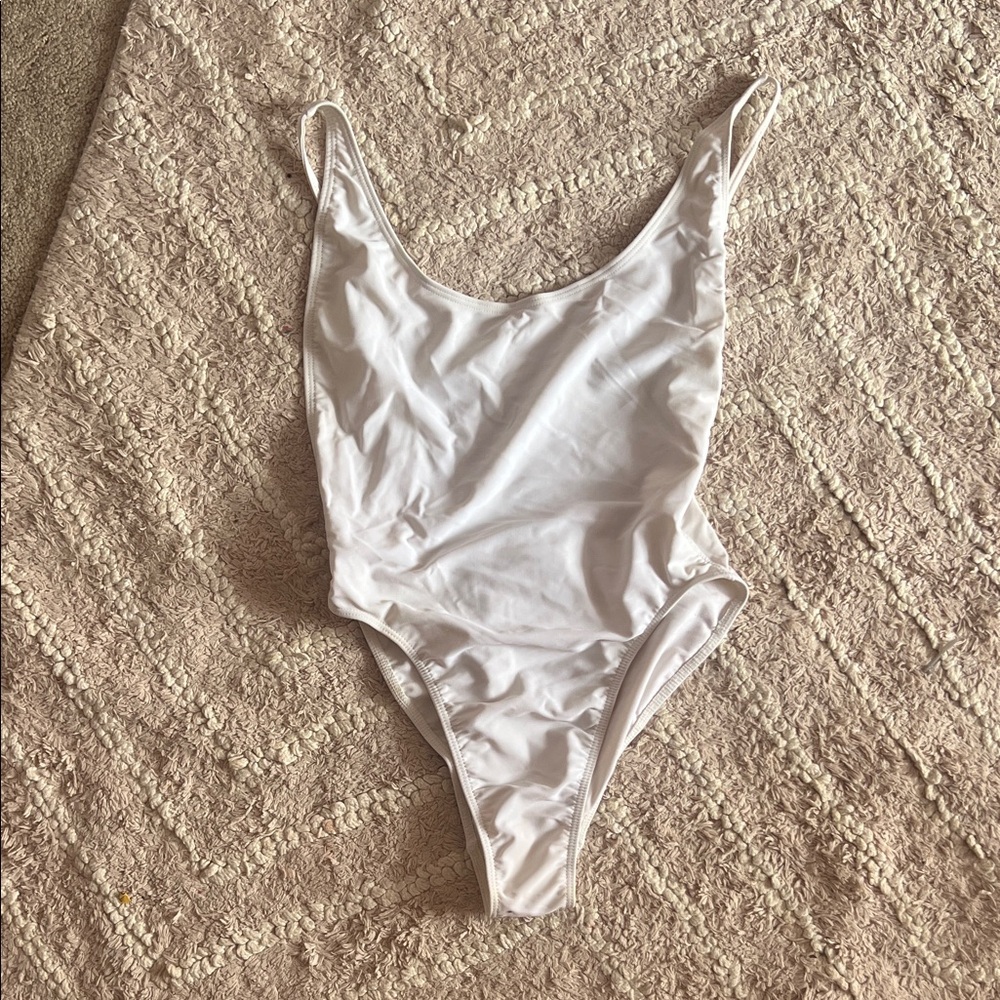 American Apparel White One Piece